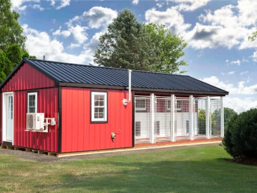 5-Run Commercial Kennel With Lobby