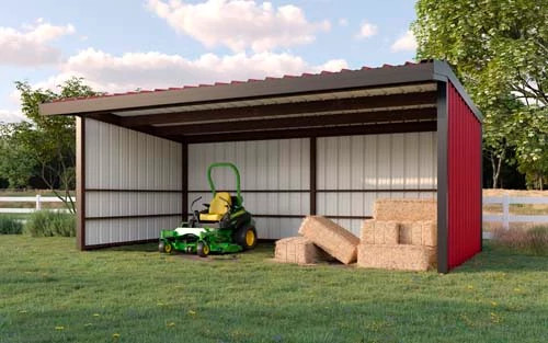 Loafing Shed - 12 x 24
