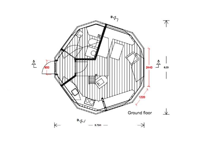 Cottage 25 m²