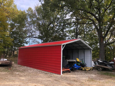 C-03: 20x30x8 Steel Carport