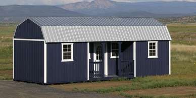 Side Lofted Barn Cabin