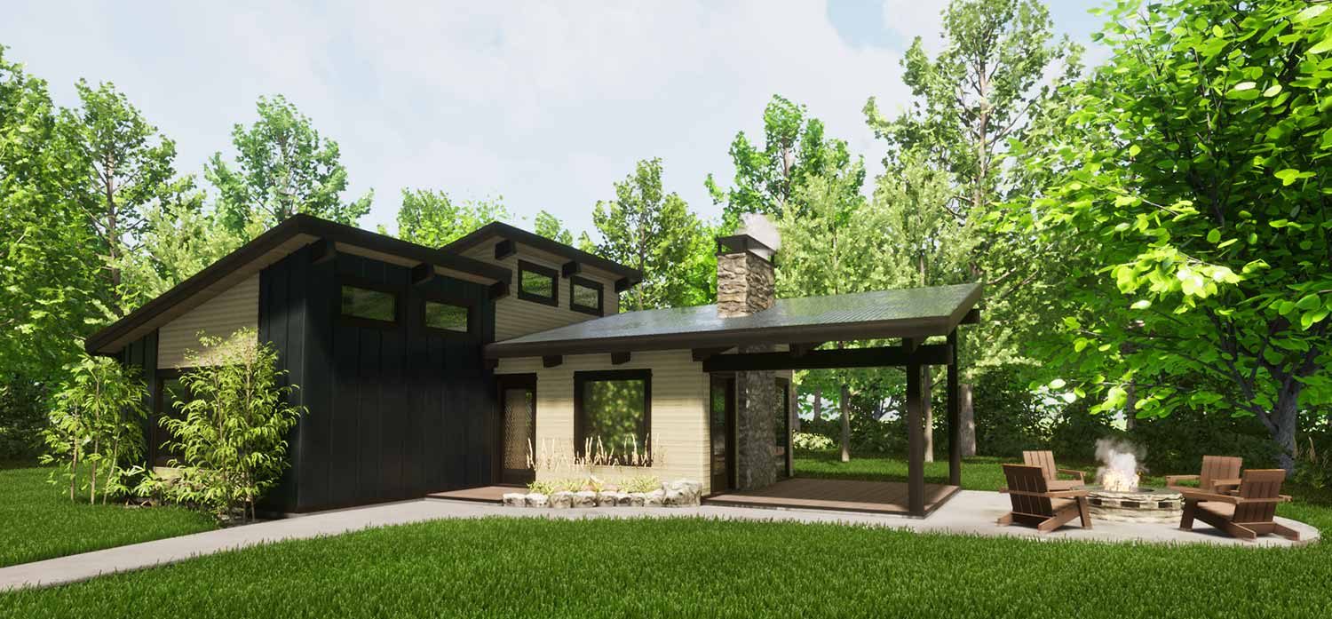 Fireside Timber Cabin Kit