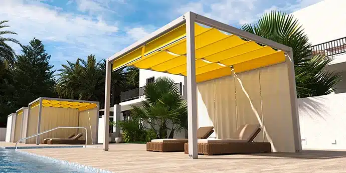 Zephyr Aluminum Cabana