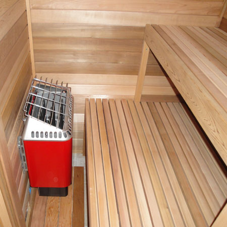 Indoor Home Sauna Kit / Freestanding Pre-Fab Modular 4X4PF thumbnail 3