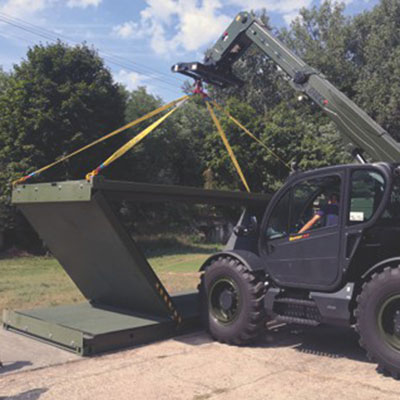 Deployable Military Shooting Range