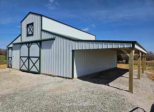 Lofted Horse Barn