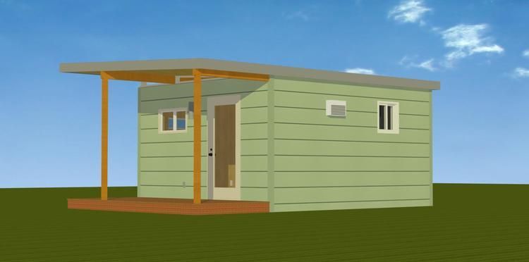 Modern 14x16 ADU & Backyard Studios