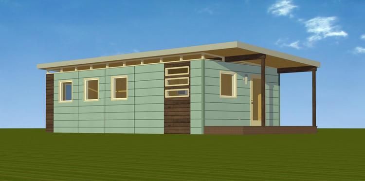 Modern 16x32 ADU & Backyard Studios