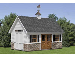 Vinyl A-Frame Chalet