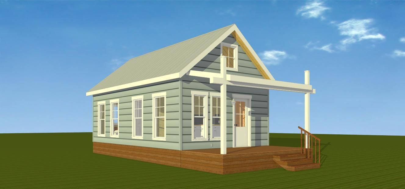 Cottage 16x26 ADU & Backyard Studios