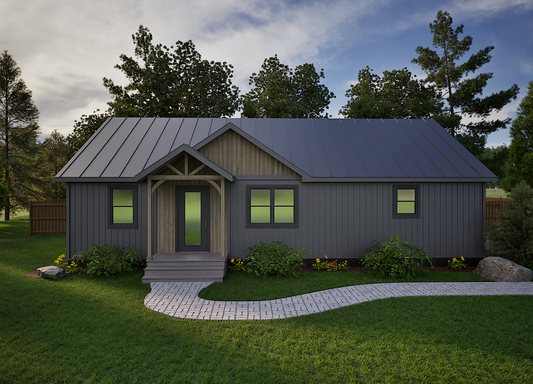 The Baltoro Amish Built Modular Cabin