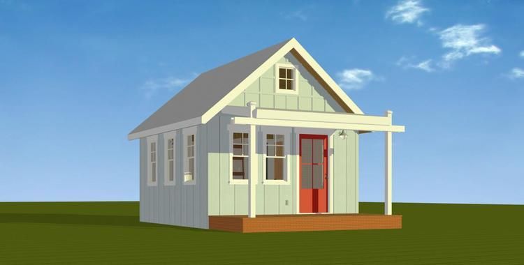 Cottage 14x16 ADU & Backyard Studios