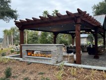 Cedar Oasis Timber Pergola