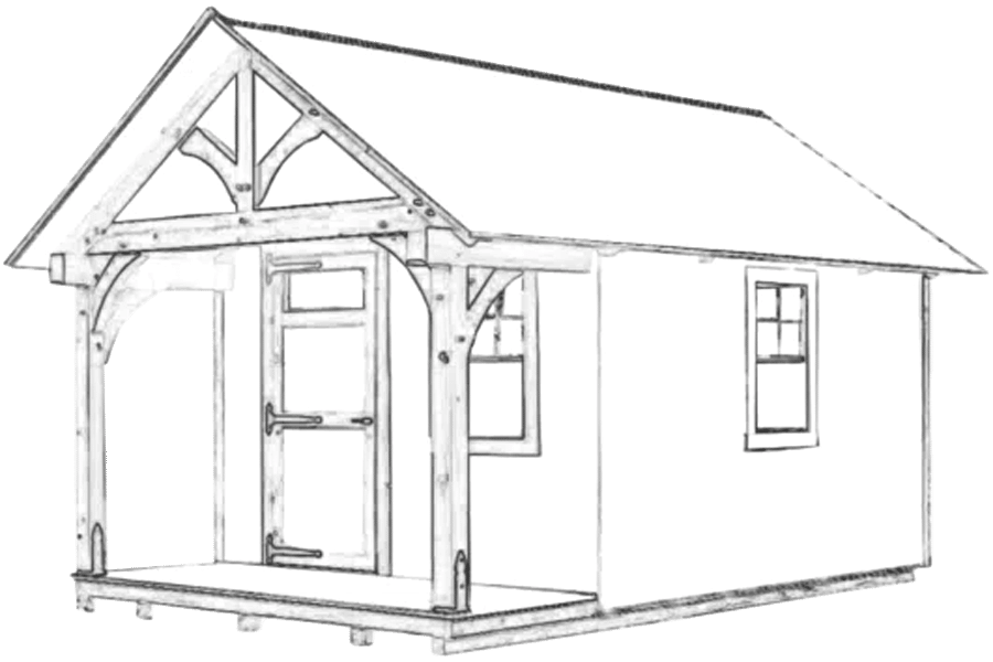 Somerset Timber Frame Shed