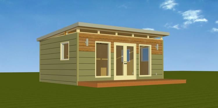 Modern 16x20 ADU & Backyard Studios
