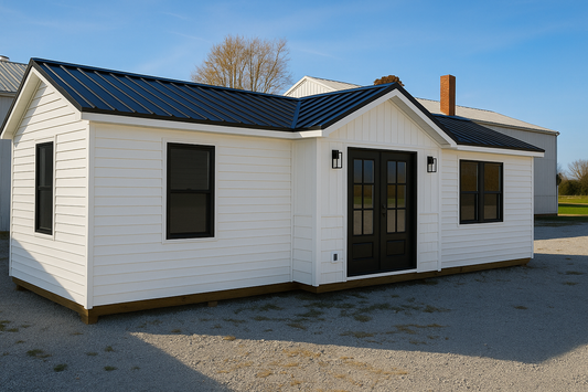 Cape Cod Cottage Amish Built Modular Cabin