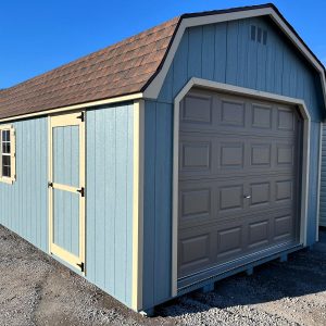 12’x18′ Painted Dutch Barn Garage #088-25