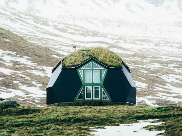 Small domes 25 m²