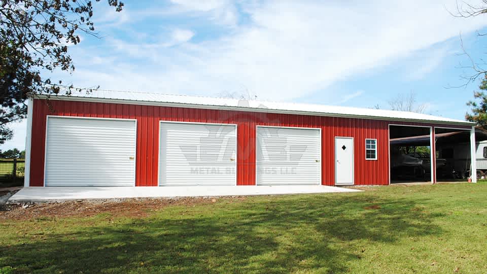 A-Frame Vertical Garage