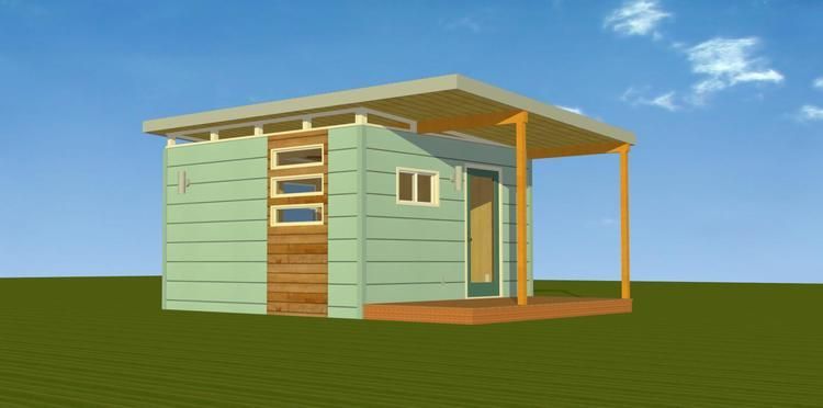 Modern 14x14 ADU & Backyard Studios