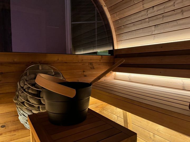 10 Person Mobile Barrel Sauna thumbnail 2