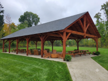 Cedar Timber Grand Escape Pavilion