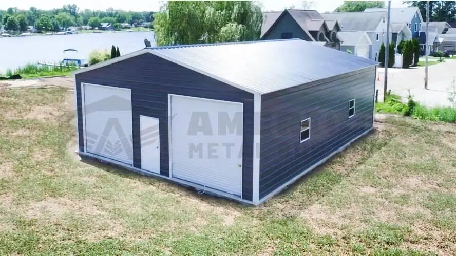 Enclosed Metal Building