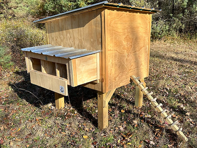 3-8 hen coop (14.5 sqft)