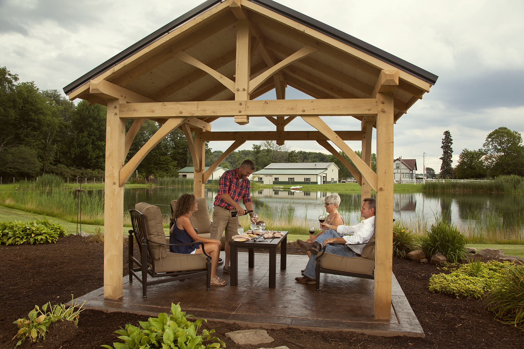 Timber Frame Pavilion