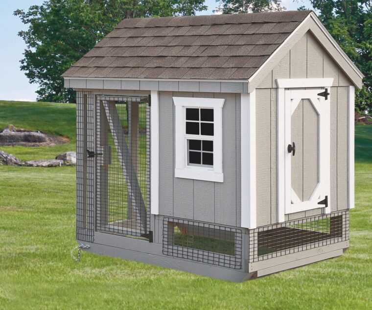 A-Frame Combination Chicken Coop