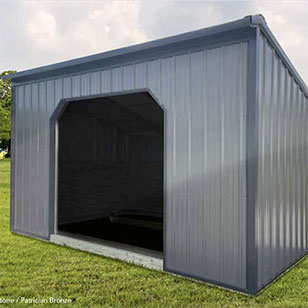 Lean-To Run-in Sheds