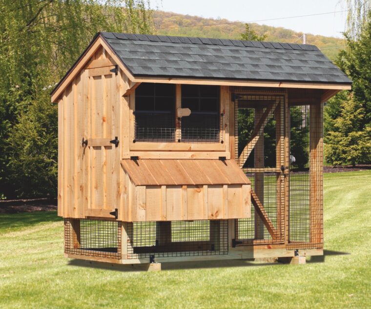 Quaker Combination Chicken Coop