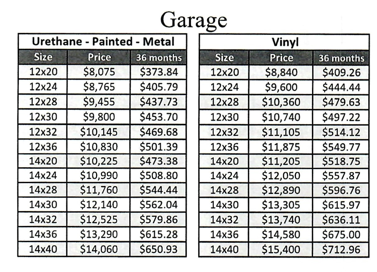 Garage Shed