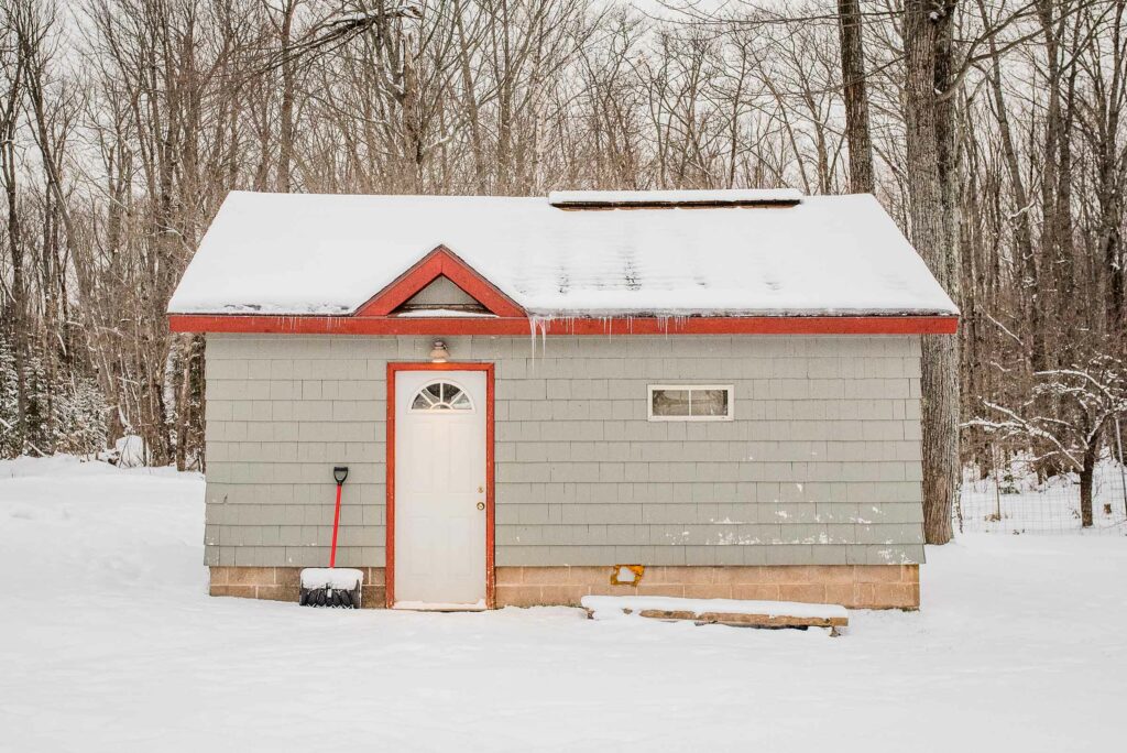Traditional Outdoor Sauna