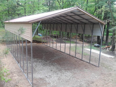 C-04: 20x35x12 Steel Carport
