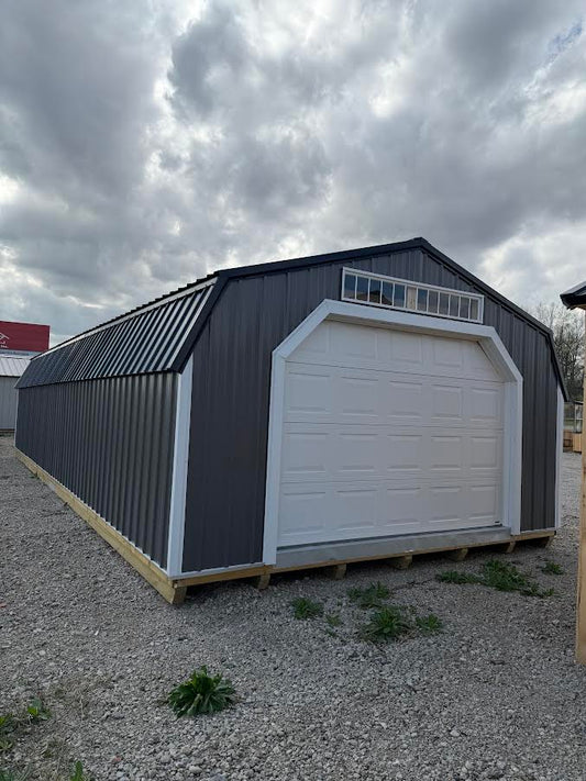 Amish-Built Steel Victorian Structure with Black & Bronze Finish*
