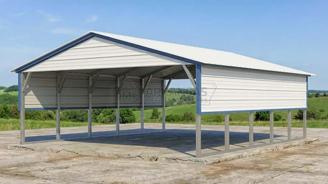 AMS#23 18'x20'x6' 2 Car Carport