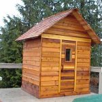 Outdoor Home Sauna Kit / Freestanding Pre-Fab Modular 5X6OPF