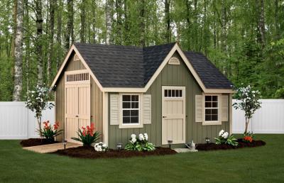 Victorian/Dormer Amish Sheds
