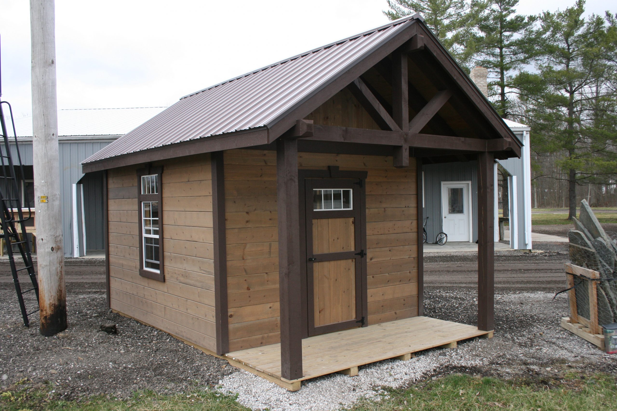 Timber Frame Shed