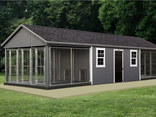 12-Run Commercial Kennel thumbnail 2