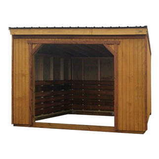 Single Slope Animal Shelters