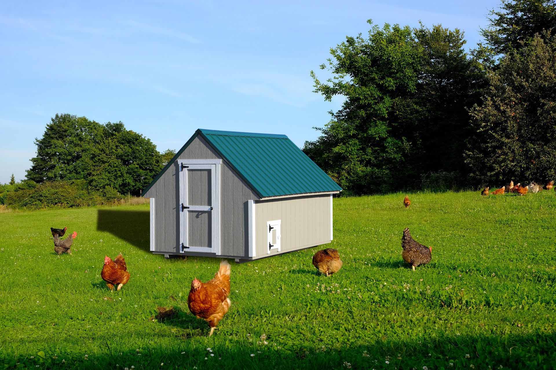 A-Frame Chicken Coop