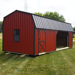 Lofted Run-in Sheds