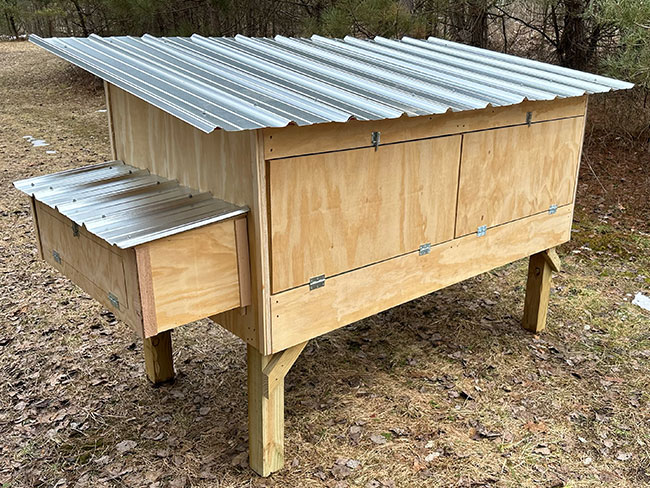 4-15+ hen coop (25 sqft)