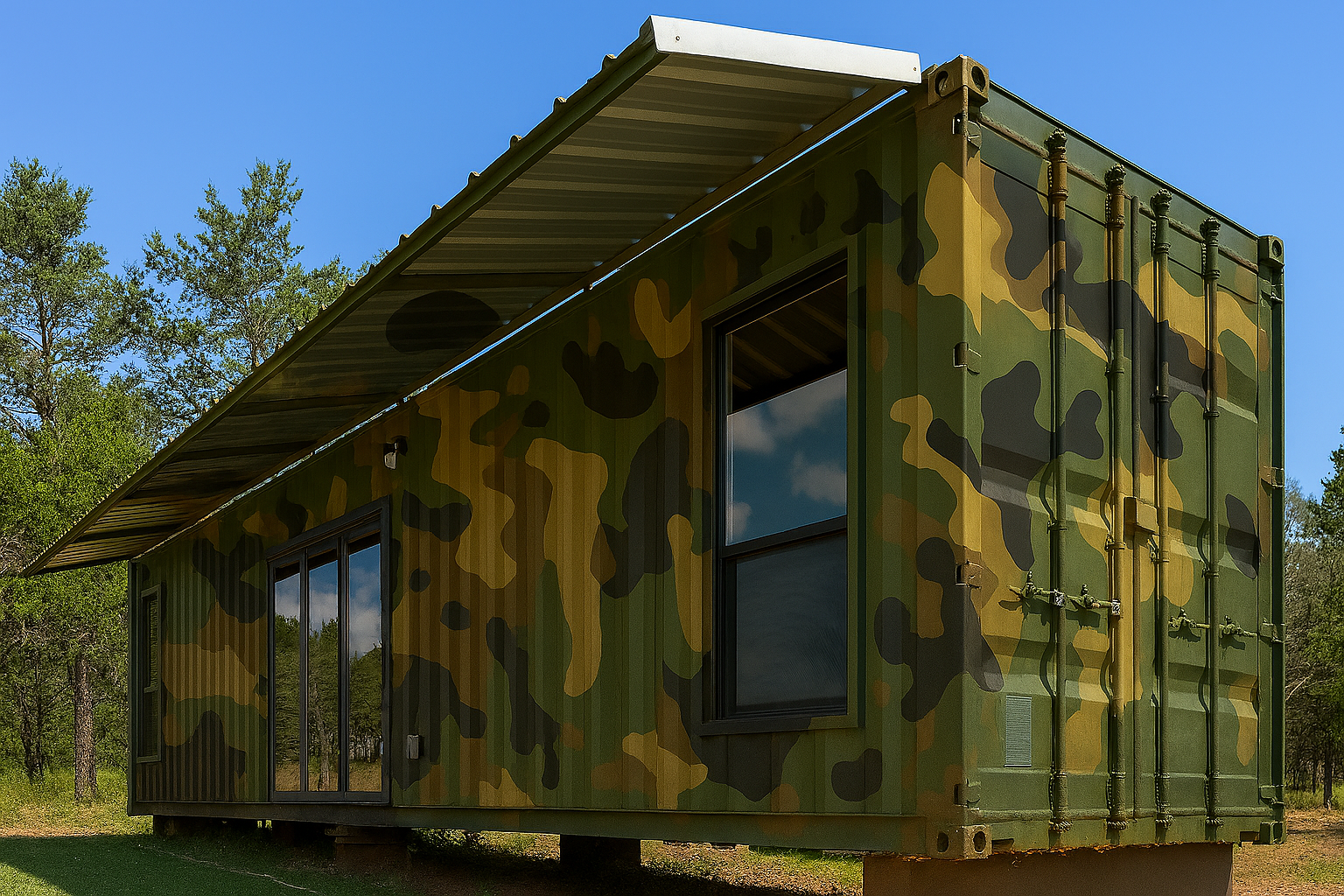 Container Hunting Cabin