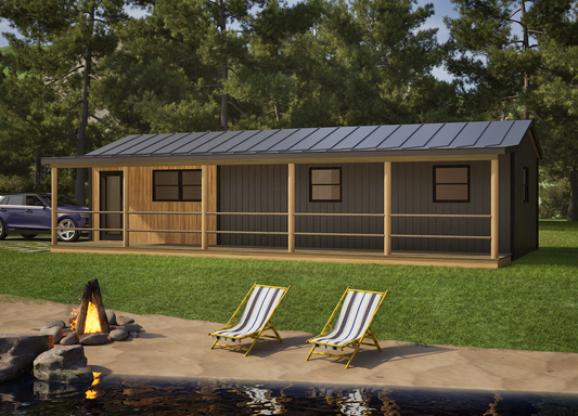 El Chapo Muchacho 2.0 Amish Built Modular Cabin