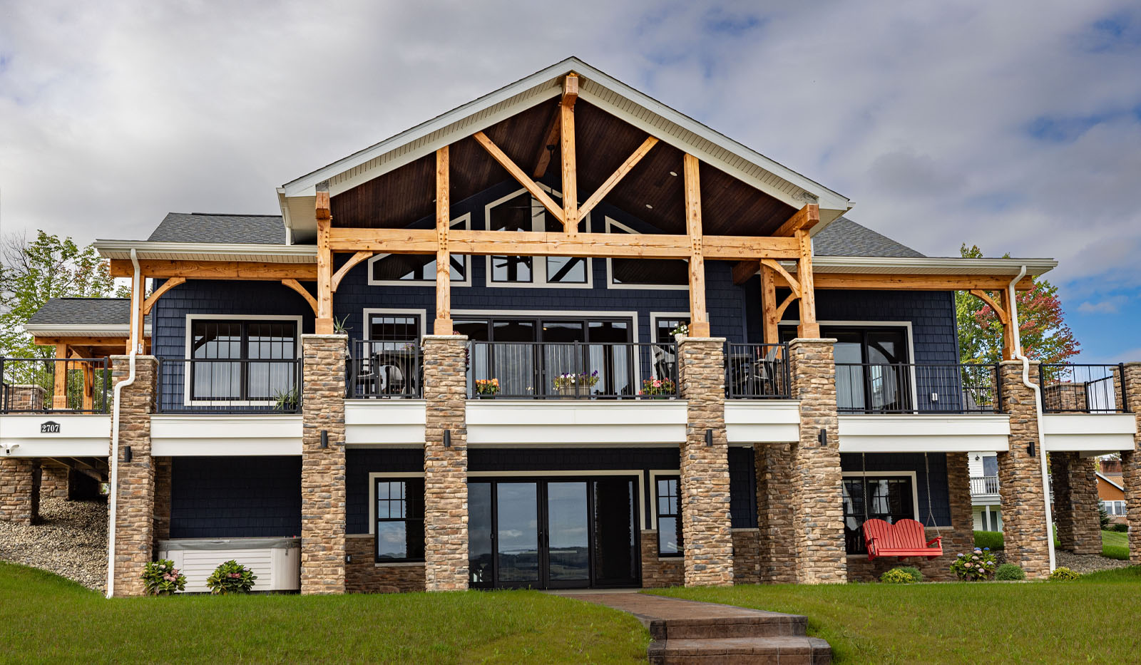 10’x12′ DIY Timber Frame Pavilion Kit