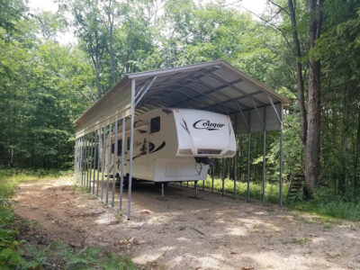 RV-04: 20x45x12 RV Carport