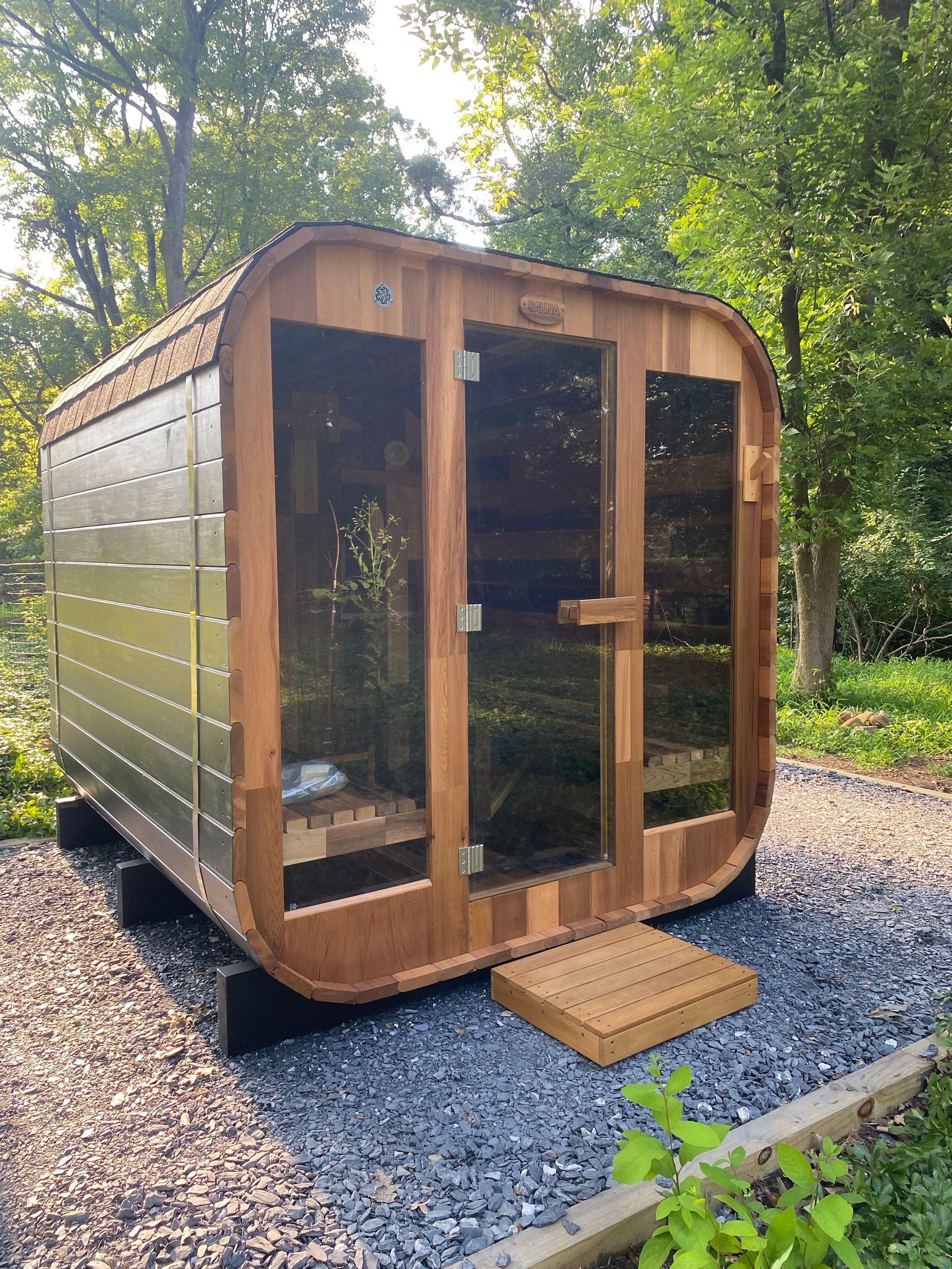 10 Person Mobile Barrel Sauna thumbnail 3